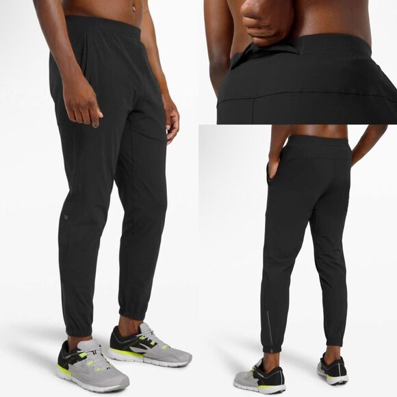Lululemon Men’s Surge Jogger 29" Black Lightweight Track Pant Pockets - Picture 1 of 13